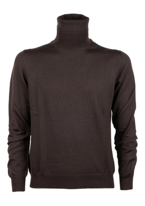 Barba roll-neck sweater - Brown