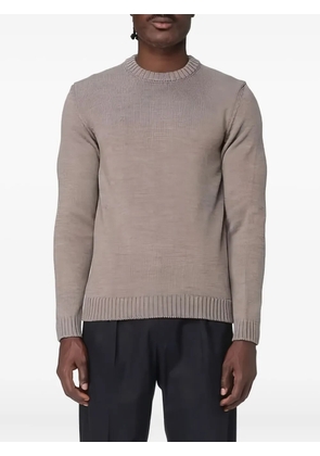 Zanone wool jumper - Neutrals
