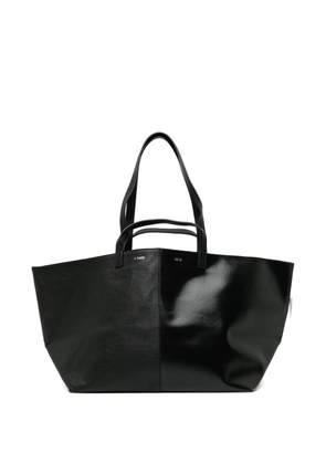 Cahu logo-printed tote bag - Black
