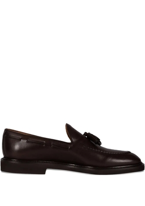 Tagliatore tassel-detail loafers - Brown