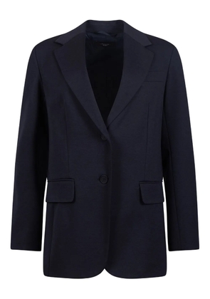 Weekend Max Mara peak lapel two-button blazer - Blue