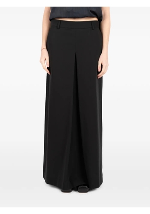 Société Anonyme Victoria front-slit maxi skirt - Black