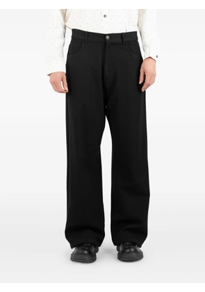 Société Anonyme Redcross wool trousers - Black