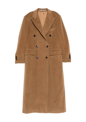 Tagliatore double-breasted coat - Brown