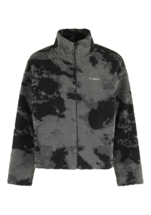 RETERNITY zipped high-neck jacket - Black