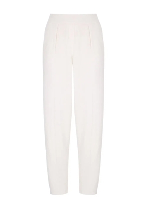 PANICALE knitted tapered trousers - Neutrals