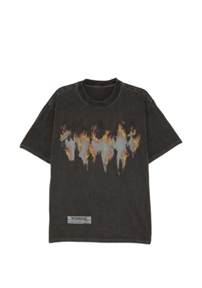 WARMAN graphic-print T-shirt - Grey