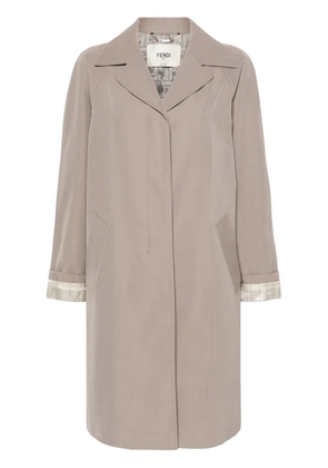 FENDI FF-motif trench coat - Neutrals