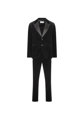 Ferragamo lapel jacket - Black