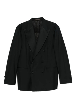 Canali double-breasted suit - Black