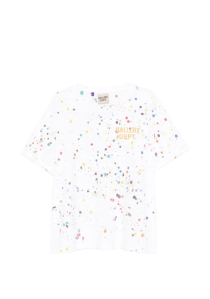 GALLERY DEPT. splatter-print T-shirt - White