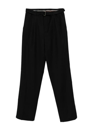 Canali pleated trousers - Black