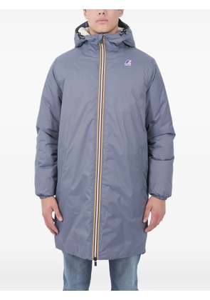 K-Way Le Vrai 3.0 Eiffel Orsetto hooded coat - Grey