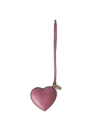 Coach heart-shape adjustable-strap keyring - Pink