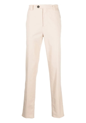 Brunello Cucinelli mid-rise tailored chinos - Neutrals