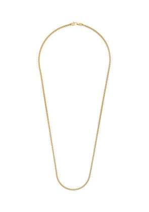 Tom Wood gold-plated Curb L chain necklace