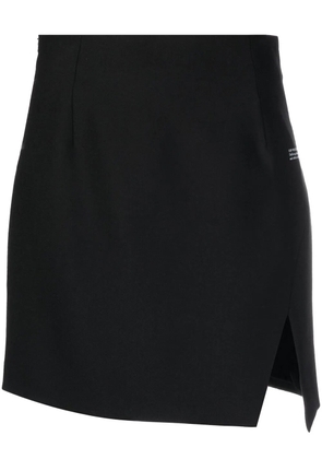 Off-White high-waisted mini skirt - Black