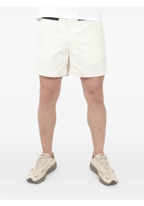 CHÉ striped-waistband shorts - Neutrals