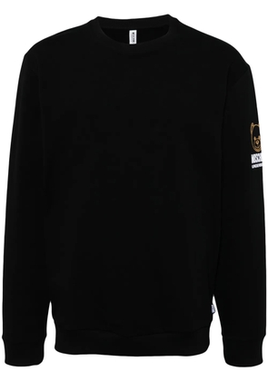 Moschino crew neck long sleeve sweatshirt - Black