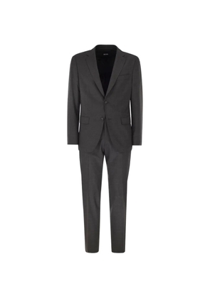 BOSS notched-lapel suit - Grey