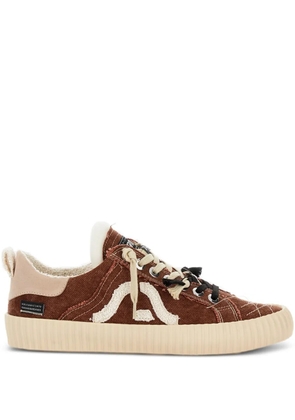springa Wavy Olona canvas sneakers - Brown