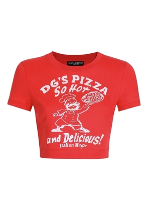 Dolce & Gabbana graphic-print T-shirt - Red