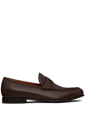 Valentino Garavani VLogo The Bold Edition loafers - Brown