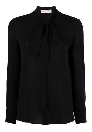 Valentino Garavani silk georgette blouse - Black
