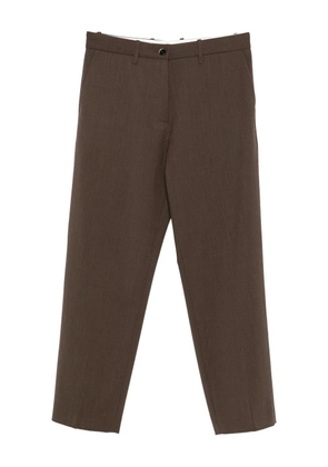 Nine In The Morning button-fastening trousers - Brown