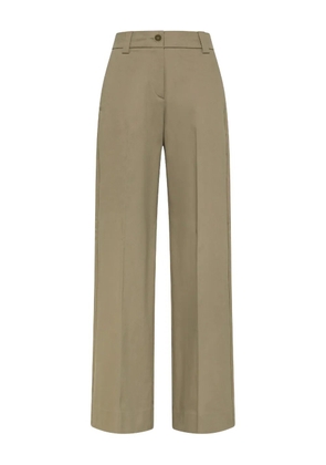 Cruna Andrea cotton trousers - Neutrals