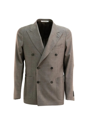 Tagliatore double-breasted blazer - Brown