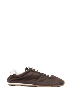 Miu Miu panelled sneakers - Brown