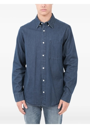 NN07 chest-pocket shirt - Blue