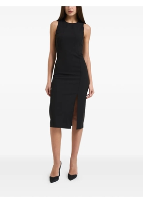 Patrizia Pepe side slit dress - Black