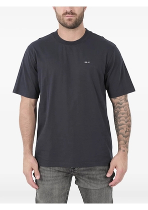 NN07 Adam logo-embroidered T-shirt - Blue