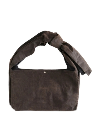 Omar Afridi Lidia knotted tote bag - Brown