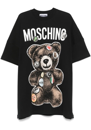 Moschino Teddy Bear-print mini dress - Black