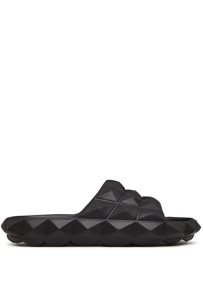 Valentino Garavani Roman Stud Turtle slides - Black
