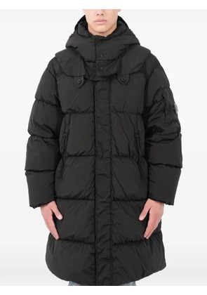 C.P. Company hooded down coat - Black