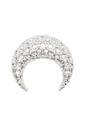 Marine Serre moon-design single earring - Silver