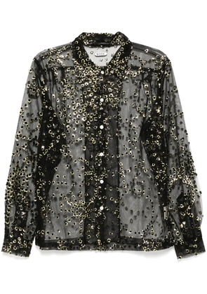 BODE sheer fete shirt - Black