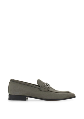 Ferragamo Moccasin with Gancini ornament - Grey