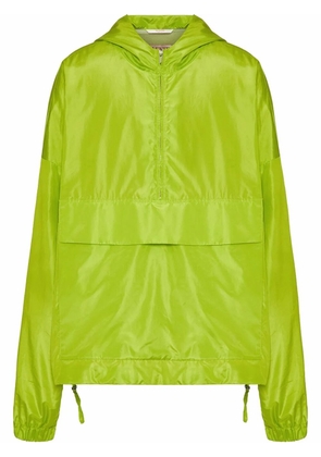 Valentino Garavani long-sleeve hooded coat - Green