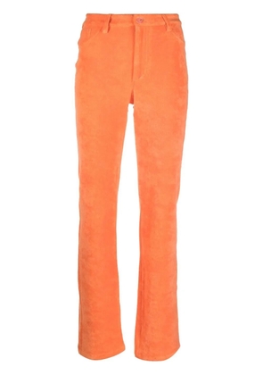 Maisie Wilen Mockumentary straight-leg trousers - Orange