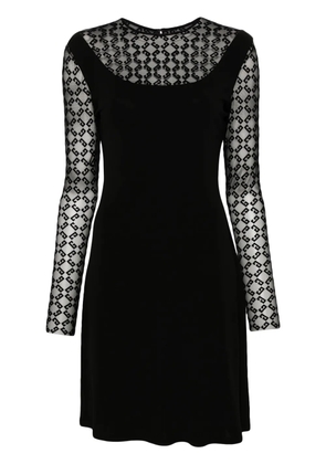 Givenchy 4G flocked midi dress - Black