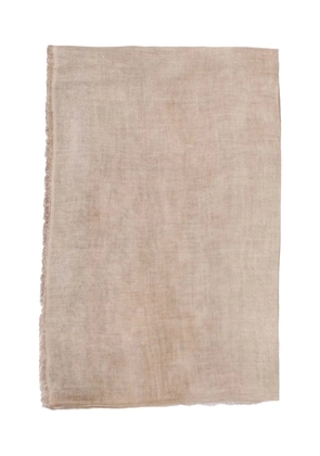 Faliero Sarti Diamante fringed scarf - Neutrals