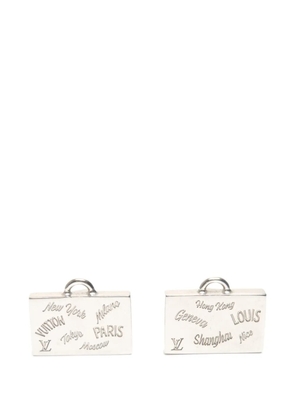 Louis Vuitton Pre-Owned 2017 Damierｄ’Amier cuffs - Silver