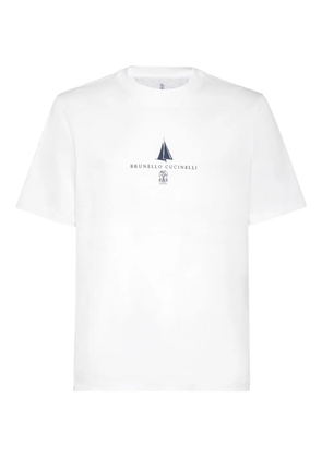 Brunello Cucinelli cotton T-shirt - White