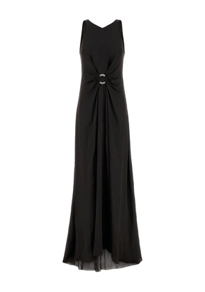 Giorgio Armani embellished maxi dress - Brown