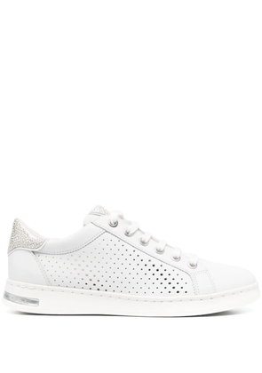Geox Jaysen low-top leather sneakers - White
